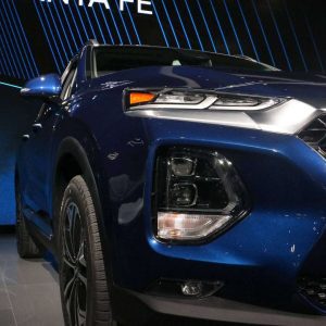 هیوندای سانتافه مدل 2019 در نمایشگاه نیویورک رونمایی شد + تصاویر