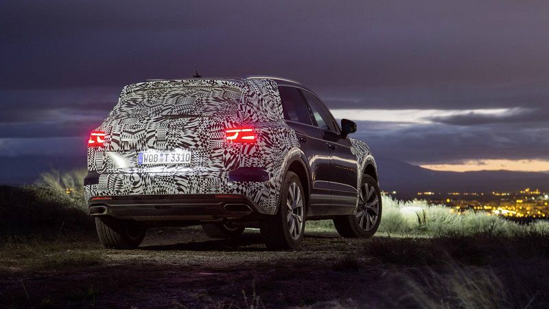 اولین تصاویر رسمی از طراحی کابین نسخه 2019 فولکس واگن توارگ منتشر شد