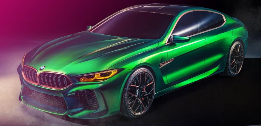 نگاهی کوتاه به طرح مفهومی بی‌ام‌و M8 گرن کوپه خوش چهره