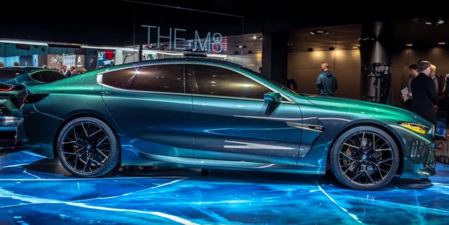 نگاهی کوتاه به طرح مفهومی بی‌ام‌و M8 گرن کوپه خوش چهره