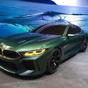 نسخه کانسپت بی‌ام‌و M8 گرن کوپه در نمایشگاه خودرو ژنو به نمایش درآمد