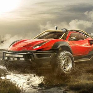 نگاهی به 7 تصویر رندر از خودروهای قهرمانOff-road!