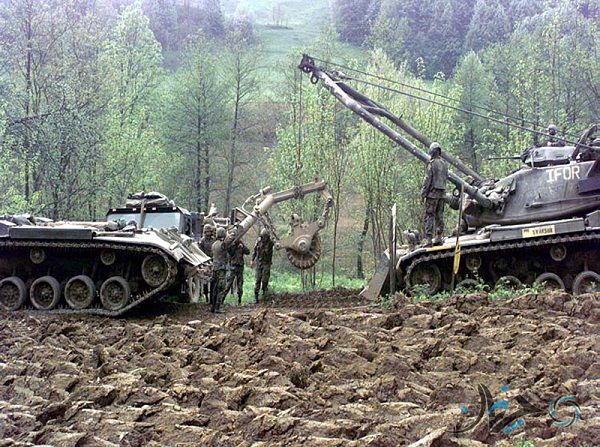 نگاهی به مین‌روب M60 Panther؛ خرچنگِ آهنین