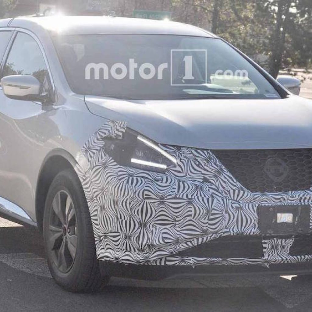 انتشار تصاویر جاسوسی فیس‌لیفت نیسان مورانو با چراغ‌های جدید