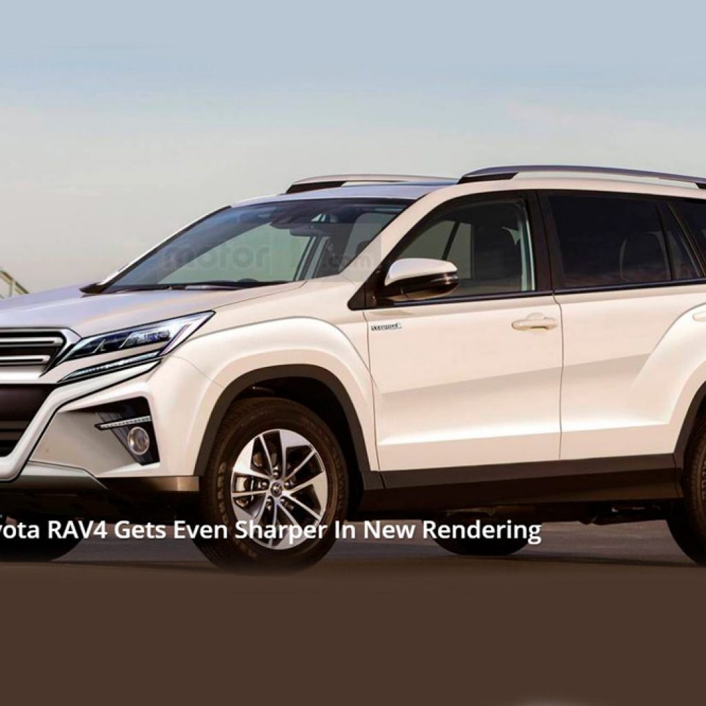 نسل بعدی تویوتا راو ۴؛ در رندر جدید با ظاهری تهاجمی ظاهر شده است!