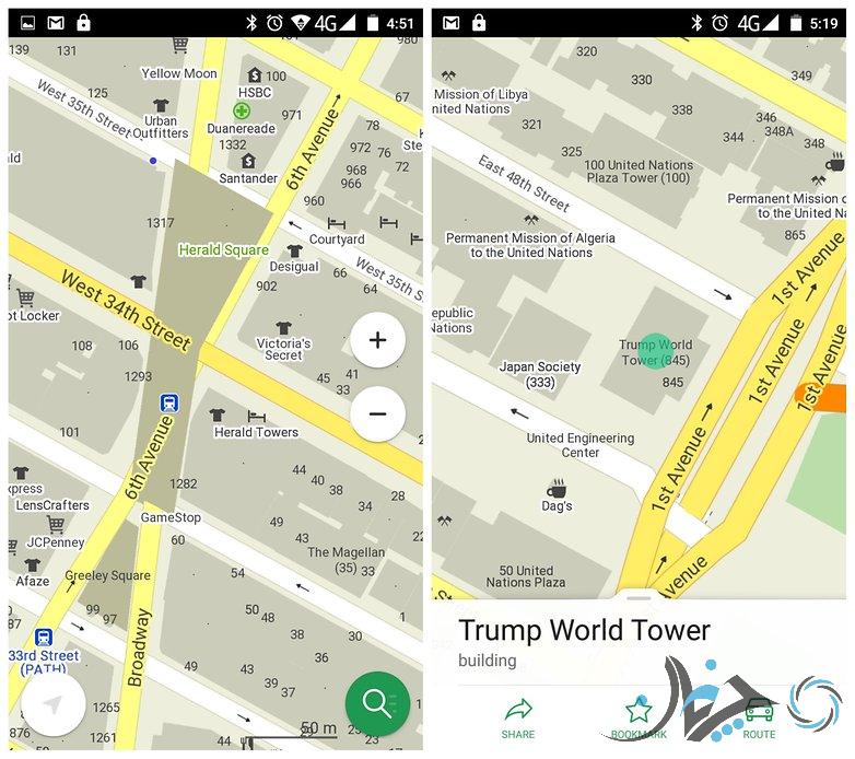برنامه نویسان مختلفی دست به کار شدند و طیف عظیمی از این برنامه‌ها را به بازار ارایه کردند. OFFLINE MOBILE MAPS & NAVIGATION OsmAnd یکی از این اپلیکیشن‌هاست که البته از پشتیبانی بسیار قوی برخوردار بوده و سابقه بسیار خوبی نیز دارد.