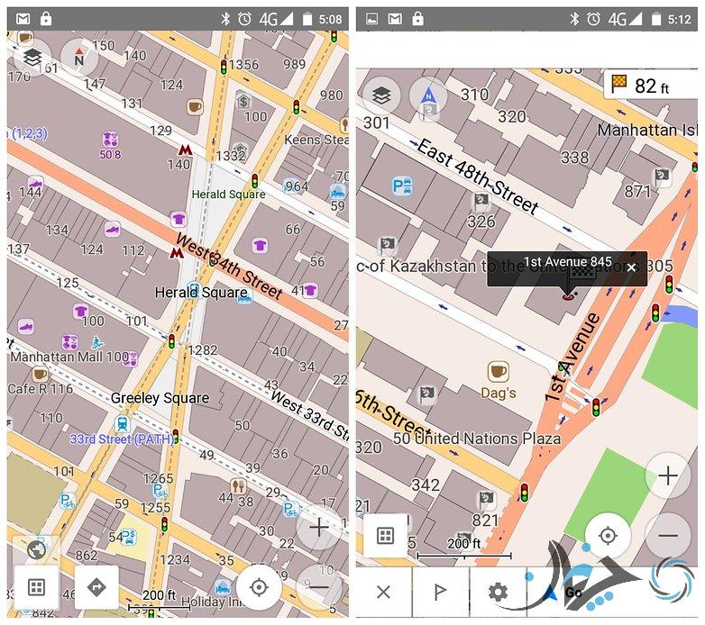 برنامه نویسان مختلفی دست به کار شدند و طیف عظیمی از این برنامه‌ها را به بازار ارایه کردند. OFFLINE MOBILE MAPS & NAVIGATION OsmAnd یکی از این اپلیکیشن‌هاست که البته از پشتیبانی بسیار قوی برخوردار بوده و سابقه بسیار خوبی نیز دارد.