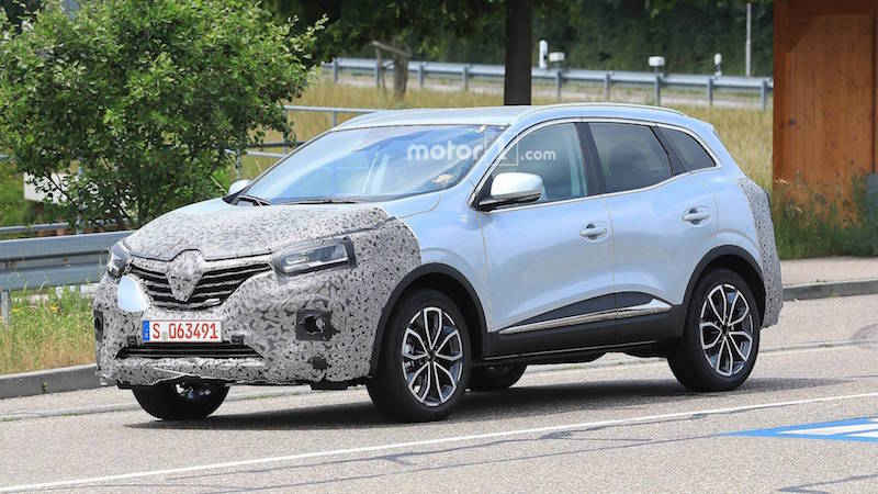 تصاویر جاسوسی فیس‌لیفت رنو قاجار ۲۰۱۹ منتشر شد