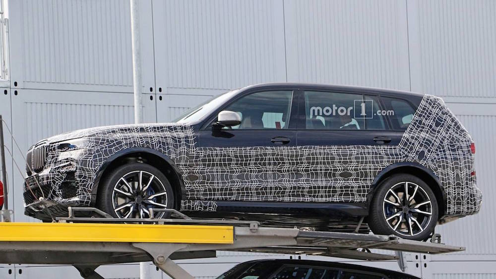 انتشار تصاویر شاسی‌بلند بی‌ام‌و X7