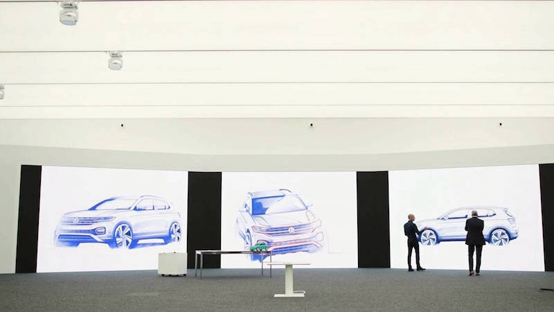 تیزر جدید فولکس‌واگن T-Cross مدل ۲۰۱۹ منتشر شد