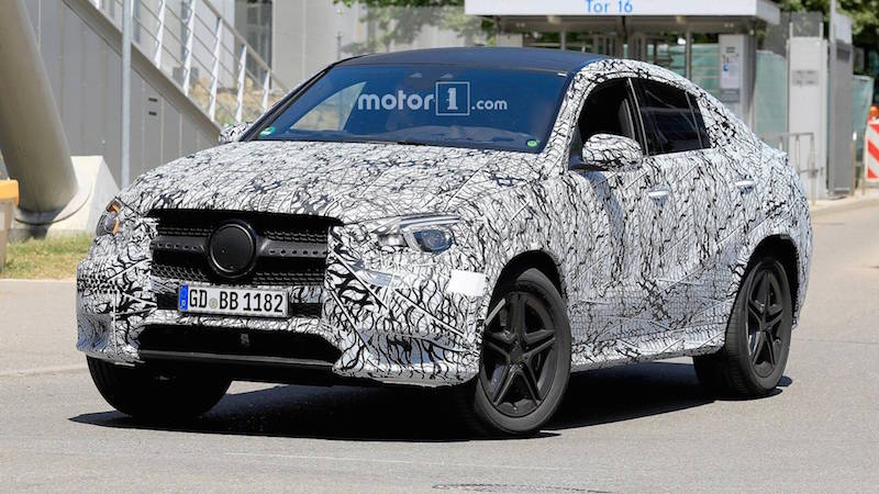 انتشار تصاویر جاسوسی مرسدس GLE کوپه ۲۰۲۰