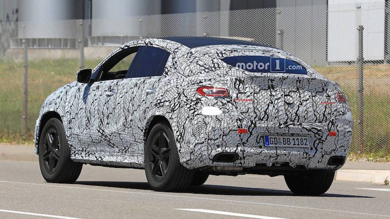 انتشار تصاویر جاسوسی مرسدس GLE کوپه ۲۰۲۰