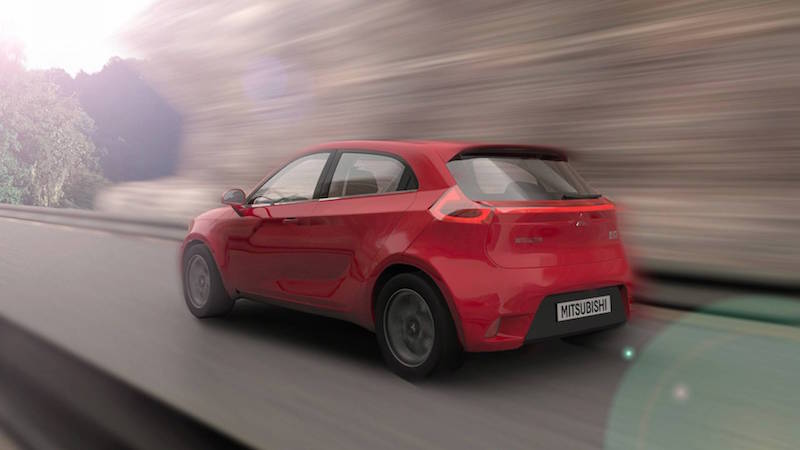 رندرهای کانسپت نسل بعدی میتسوبیشی میراژ منتشر شد