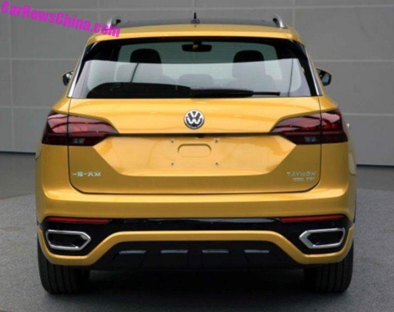 انتشار تصاویر جدید از شاسی‌بلند فولکس‌واگن تایرون