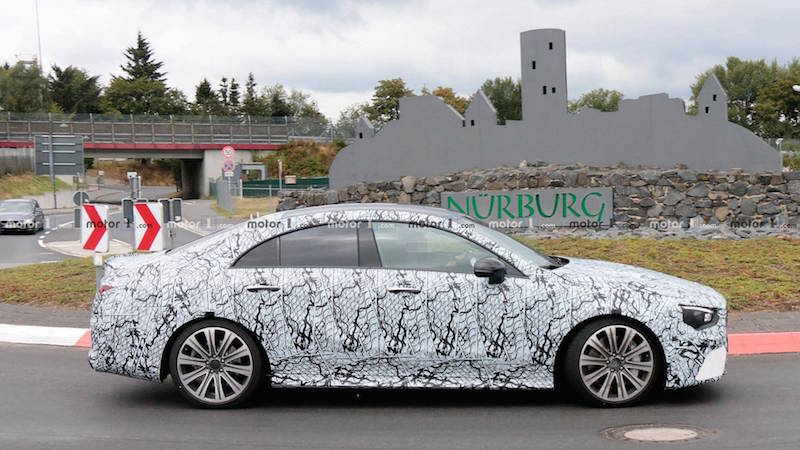 انتشار تصاویر جاسوسی مرسدس AMG CLA 45