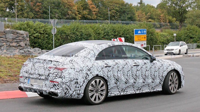 انتشار تصاویر جاسوسی مرسدس AMG CLA 45