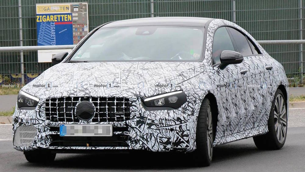 انتشار تصاویر جاسوسی مرسدس AMG CLA 45