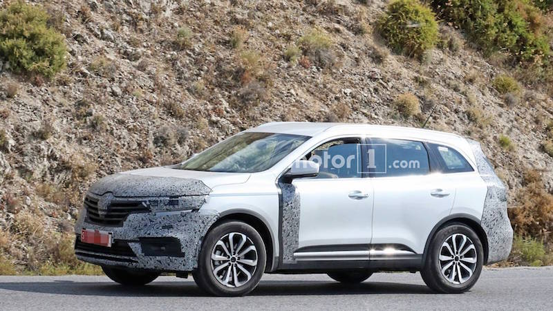 تصاویر جاسوسی فیس‌لیفت رنو کولئوس منتشر شد