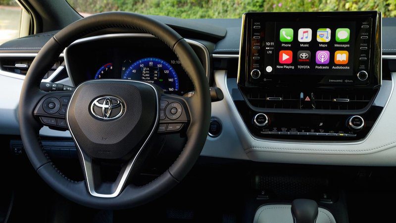 رونمایی از هاچ‌بک هیبریدی تویوتا کرولا