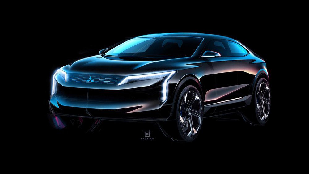 انتشار رندر جدید از کراس‌اوور کوپه‌ای میتسوبیشی لنسر!