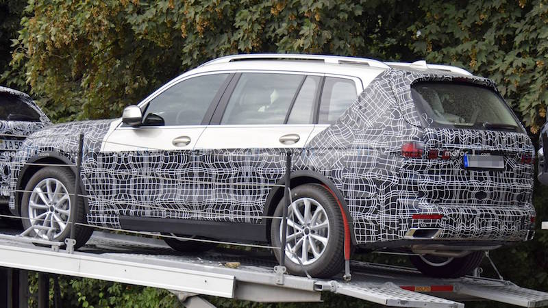 انتشار تصاویر جاسوسی از درون کابین بی‌ام‌و X7