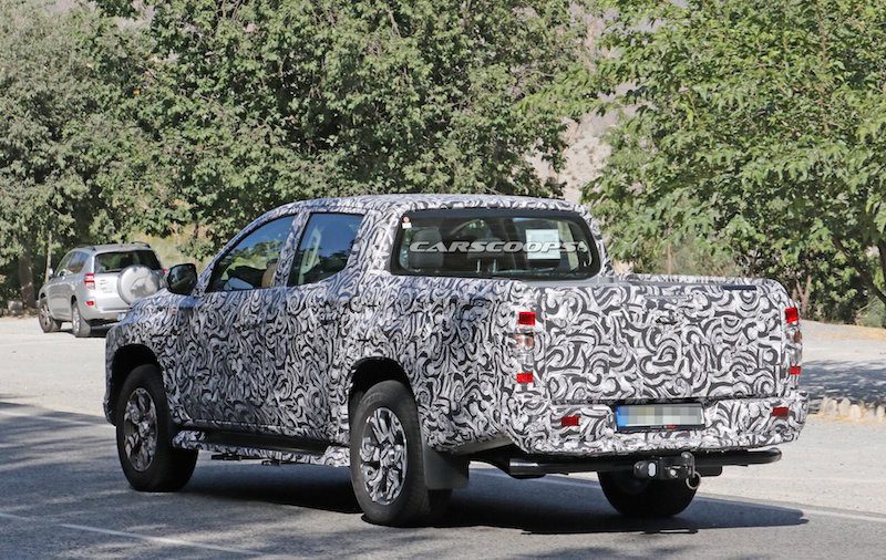 تصاویر جاسوسی پیکاپ فیس‌لیفت میتسوبیشی L200 منتشر شد