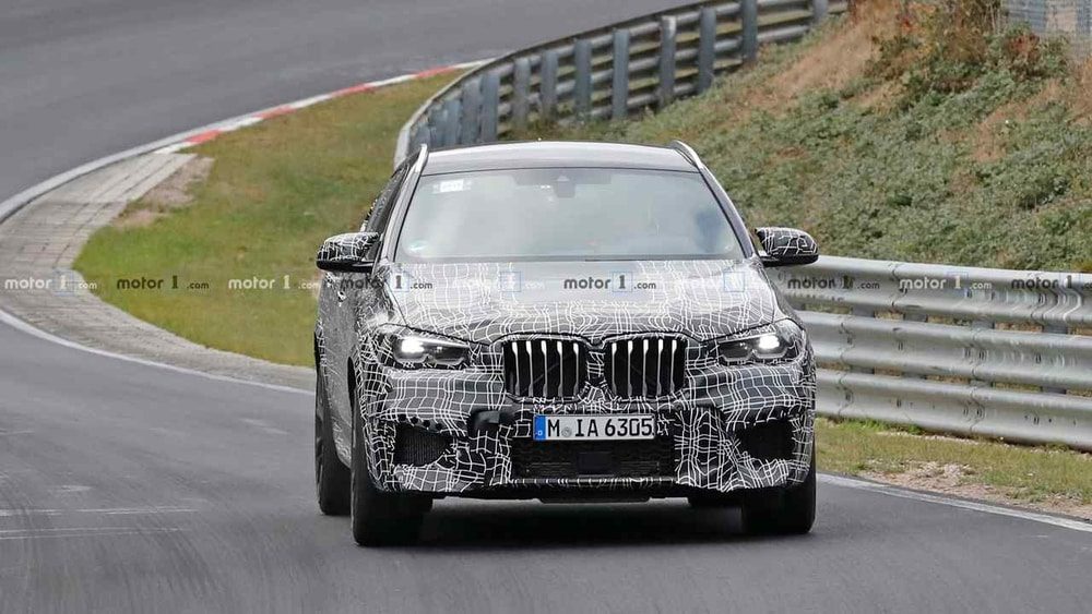 انتشار تصاویر جاسوسی بی‌ام‌و X6 M در پیست نوربرگرینگ