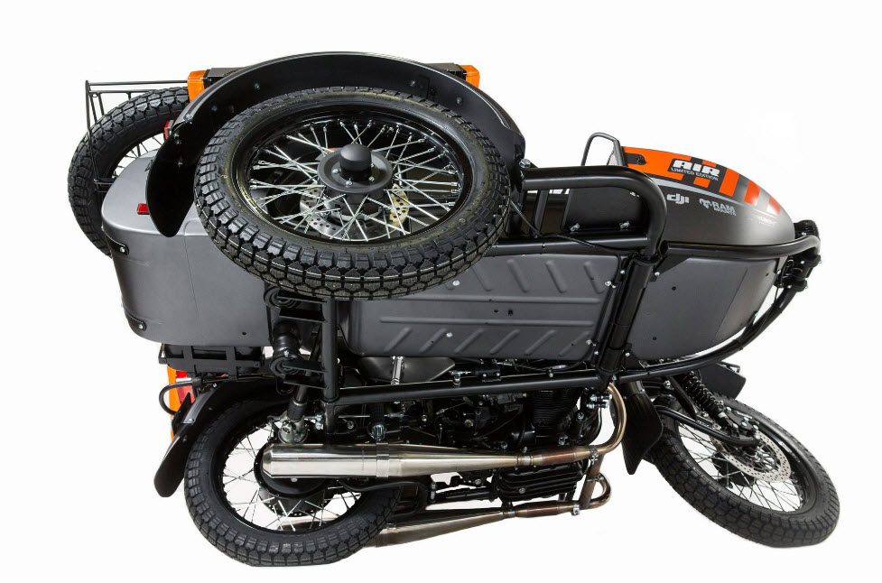 Ural Air روسی؛ موتور سیکلتی با همراهی پهپاد! Ural Air روسی؛ موتور سیکلتی با همراهی پهپاد!