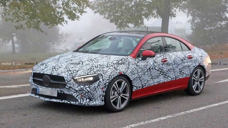 انتشار تصاویر جاسوسی مرسدس بنز کلاس CLA مدل 2020