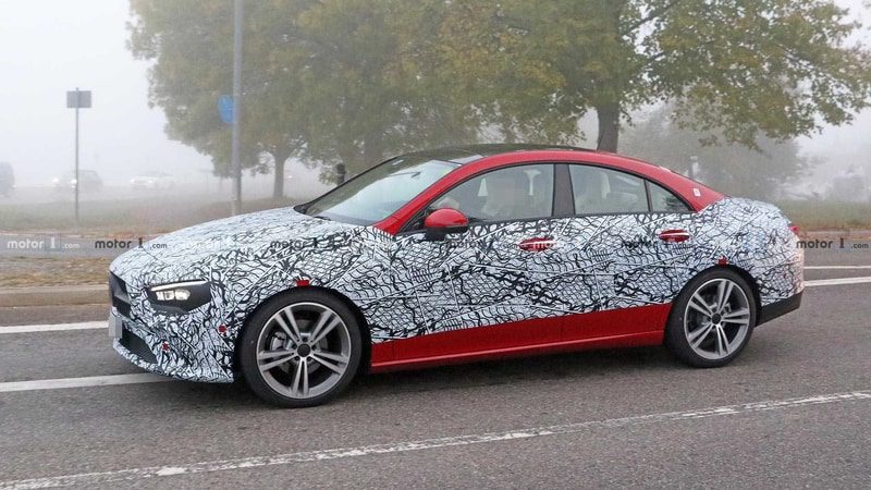 انتشار تصاویر جاسوسی مرسدس بنز کلاس CLA مدل 2020