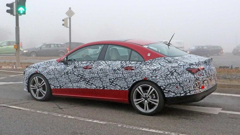 انتشار تصاویر جاسوسی مرسدس بنز کلاس CLA مدل 2020