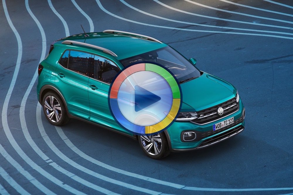 معرفی شاسی‌بلند فولکس‌واگن T-Cross مدل 2019 (ویدئوی اختصاصی)