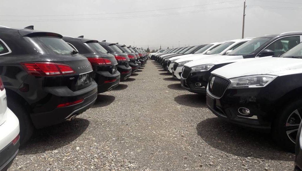 بورگوارد از ترخیص قریب الوقوع خودروهای گمرک خود خبر داد + تصاویر