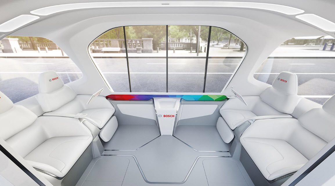 خودروی خودران شرکت بوش آلمان را ببینید! خودروی خودران شرکت بوش آلمان را ببینید!
