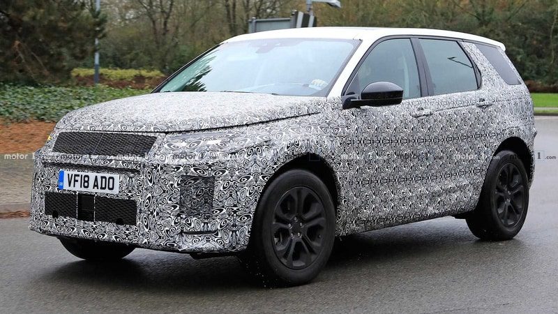 انتشار تصاویر جاسوسی لندروور دیسکاوری اسپرت