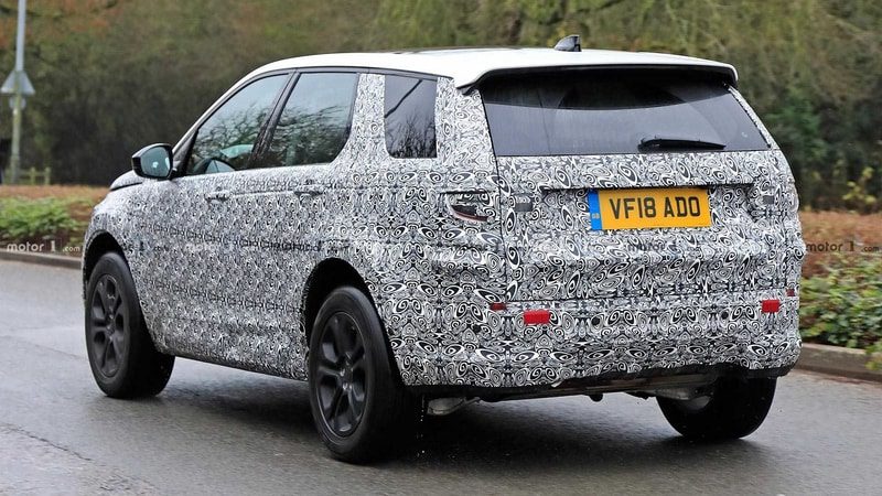 انتشار تصاویر جاسوسی لندروور دیسکاوری اسپرت