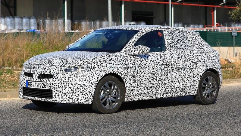 انتشار تصاویر جاسوسی اوپل کورسا آماده برای تولید