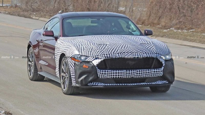 تصاویر جاسوسی فورد موستانگ نسخه هیبریدی منتشر شد