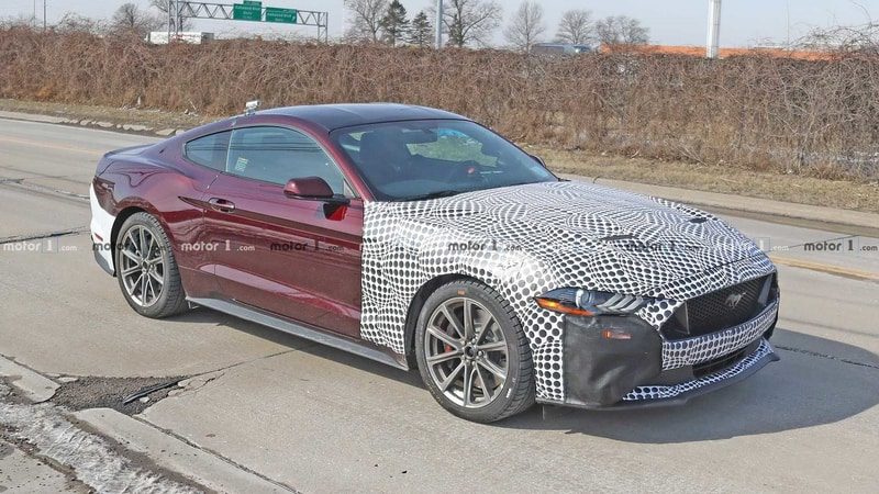 تصاویر جاسوسی فورد موستانگ نسخه هیبریدی منتشر شد