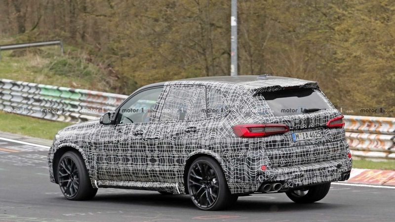 انتشار تصاویر جاسوسی از بی‌ام‌و X5 M جدید در نوربرگرینگ