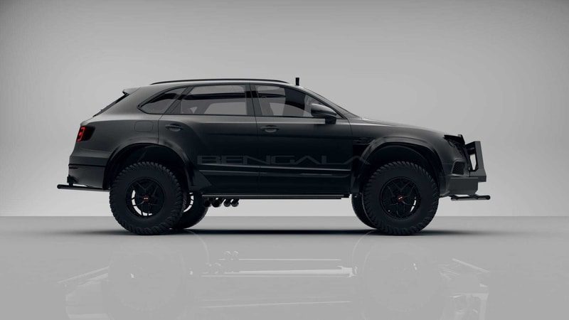 بنتلی بنتایگا بنگالا؛ شاسی بلند لوکس با بدنه تانک!