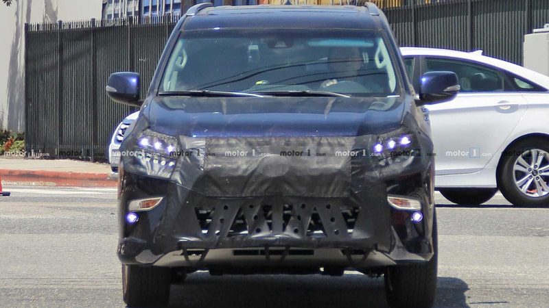 انتشار تصاویر جاسوسی جدید از لکسوس GX