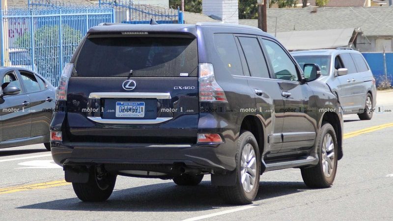 انتشار تصاویر جاسوسی جدید از لکسوس GX