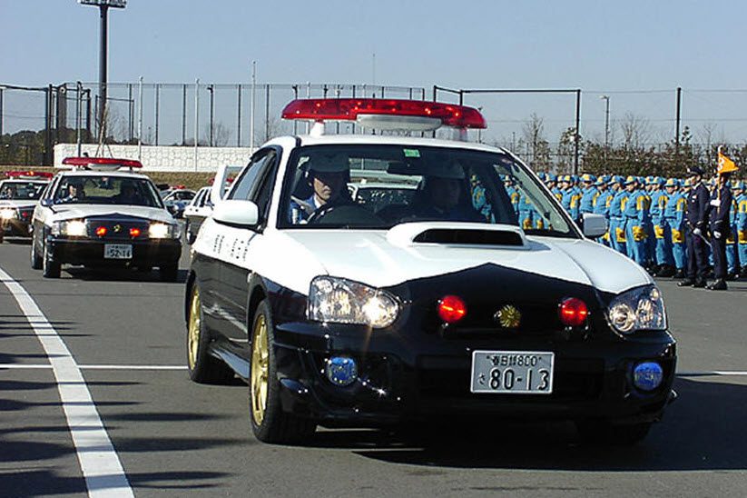 ماشین پلیس‌های ژاپن چه خودروهایی هستند؟