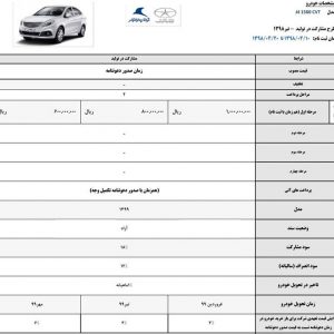 طرح جدید پیش فروش محصولات کرمان موتور - تیر 98