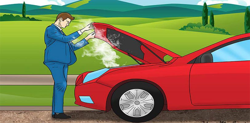 دلایل داغ شدن بیش از حد موتور خودرو چیست و چگونه از آن جلوگیری کنیم ؟