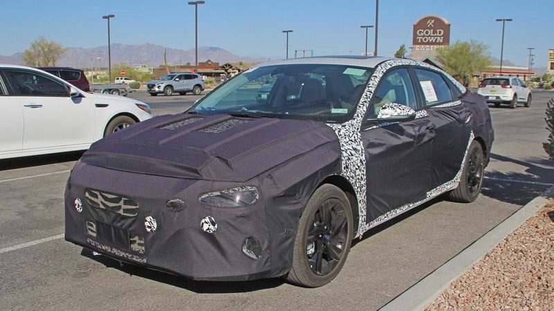 انتشار تصاویر جاسوسی از نسل آتی هیوندای النترا برای اولین بار!