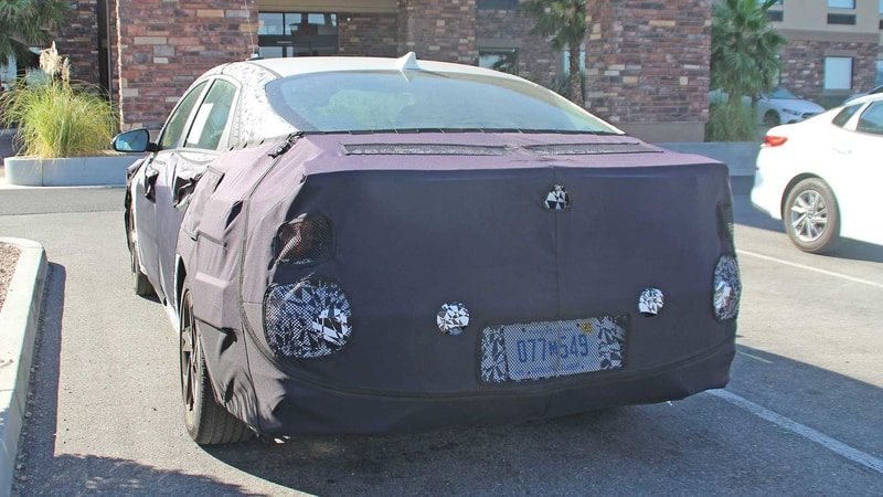 انتشار تصاویر جاسوسی از نسل آتی هیوندای النترا برای اولین بار!