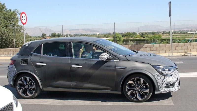 انتشار تصاویر جاسوسی مدل جدید رنو مگان