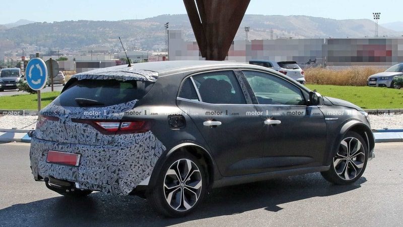 انتشار تصاویر جاسوسی مدل جدید رنو مگان